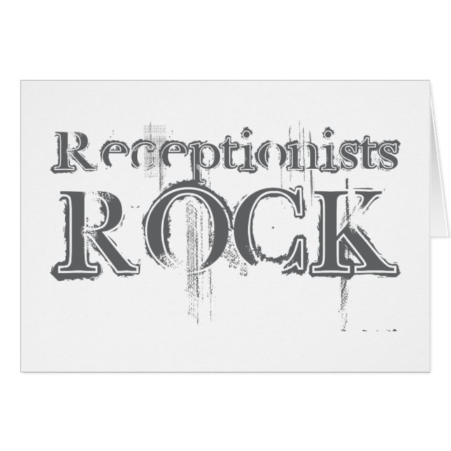 Receptionisten Rock (Voorkant Horizontaal)