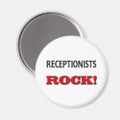Receptionisten Rock Magneet (Voorkant / Achterkant)