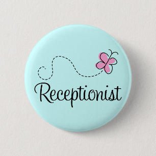 Receptionistische Button