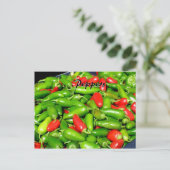 Receptkaart - Paprika's Briefkaart (Staand voorkant)