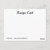 Receptkaart - Paprika's Briefkaart (Achterkant)