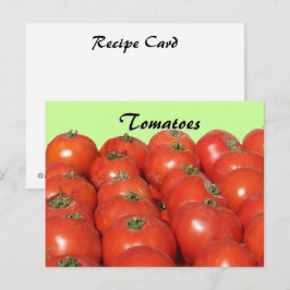Receptkaart - Tomaten Briefkaart