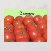 Receptkaart - Tomaten Briefkaart (Voorkant)