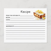 Receptkaart voor cake (Voorkant)
