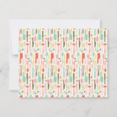 Receptkaarten 'Geluk is Thuisgemaakt' - Turkoois (Achterkant)