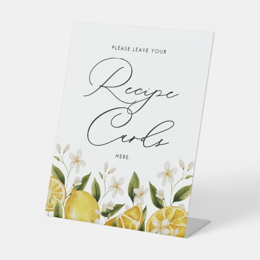 Receptkaartjes voor haar bruidsfeest 'Her Main Squ Reclamebord Met Voetstuk (Voorkant)