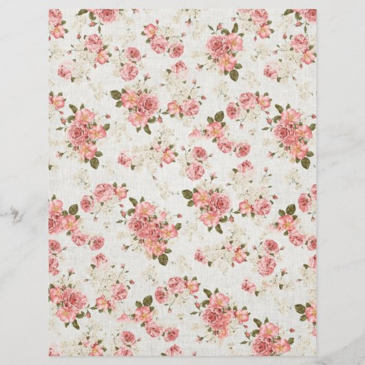 Receptscheider voor vintage bloemkook kip (Achterkant)