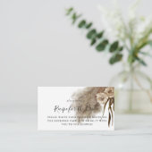 Receptverzoek voor Pampas Gras Bruidsfeest in de h Informatiekaartje (Staand voorkant)