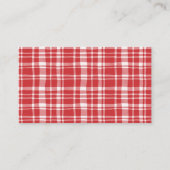 Receptverzoek voor rustieke appel bruidsdouche  informatiekaartje (Achterkant)