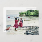 Recess bij de baai van 2002 briefkaart (Voorkant / Achterkant)