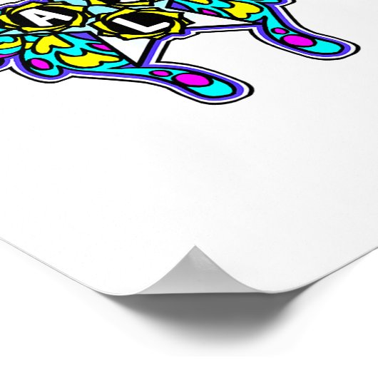 Recess Boss Battle Friends Winged  Poster (Hoek)