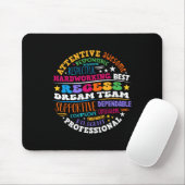 Recess Dream Team Teachers Students Monitor Back T Muismat (Met muis)
