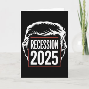 Recessie 2025 Dank Trump Ironisch Politiek Grappig Kaart