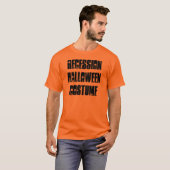 Recessie Halloween Costume T-Shirt, Funny Shirt (Voorkant volledig)