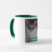 Recessie...slecht! Goedkeuring...goed! Mok (Voorkant links)