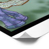 Recessieve joodse grappige collecteerschilderafdru poster (Hoek)