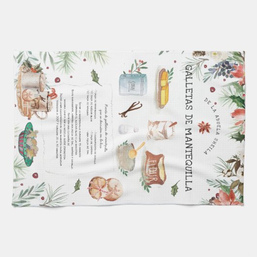 Receta de galletas de Mantequilla Theedoek (Horizontaal)