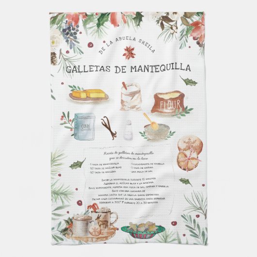 Receta de galletas de Mantequilla Theedoek (Verticaal)