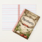 recetario notitieboek (Binnen)