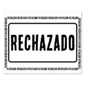 RECHAZADO RUBBERSTEMPEL (Afrduk)