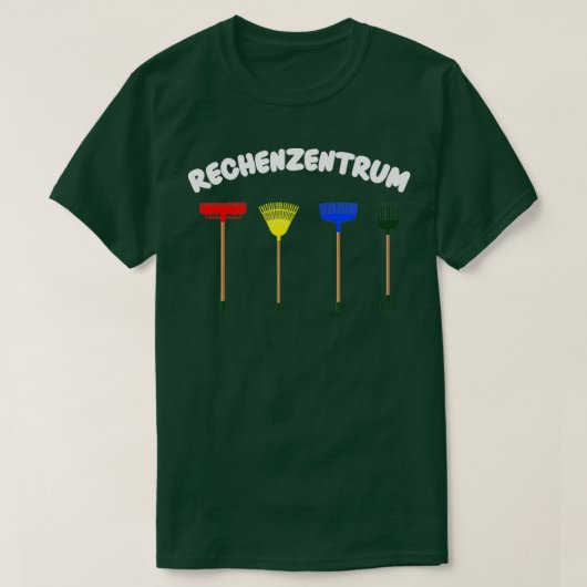 Rechenzentrum Grtner Gardening Garden Gift Idea TS T-shirt (Design voorkant)