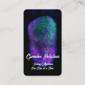 Rechercheur Agentschap/Visitekaartje Veiligheid Visitekaartje (Voorkant)