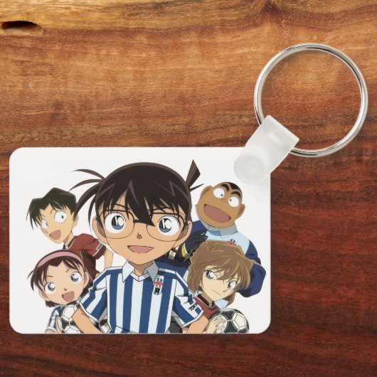 Rechercheur Boys Square Kaart | 少年探偵団 Sleutelhanger (Voorkant)