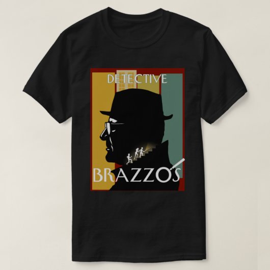 rechercheur Brazzos T-shirt (Design voorkant)