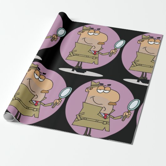 rechercheur cadeaupapier (Uitgerold)