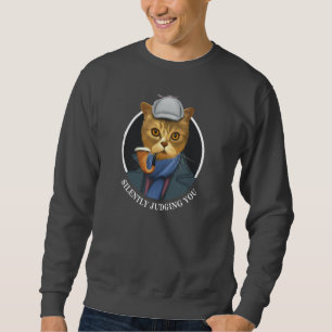 Rechercheur Cat - Zwijg je beoordelen Trui