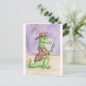 rechercheur Draco Briefkaart (Staand voorkant)