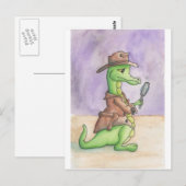 rechercheur Draco Briefkaart (Voorkant / Achterkant)