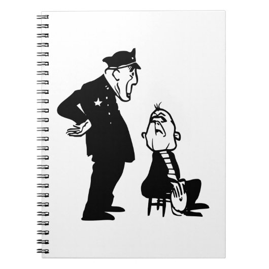 Rechercheur en dief notitieboek (Voorkant)