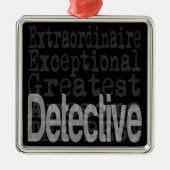 Rechercheur Extraordinaire Metaal Ornament (Voorkant)