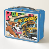Rechercheur hond terug naar school lunchbox (Voorkant)