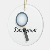 rechercheur keramisch ornament (Links)