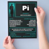 rechercheur Logo, privé rechercheur Flyer (Hand)