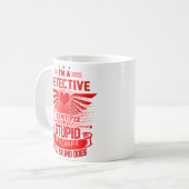 Rechercheur Mok Coffee Cup Gifts for Women Mannen (Voorkant links)