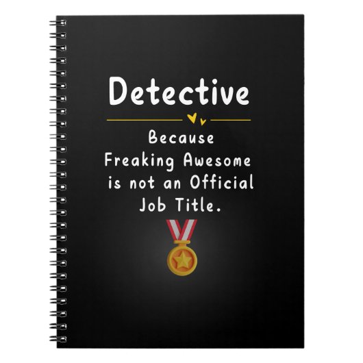 rechercheur notitieboek (Voorkant)