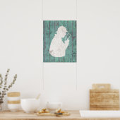  rechercheur - Onderzoeker Poster (Keuken)