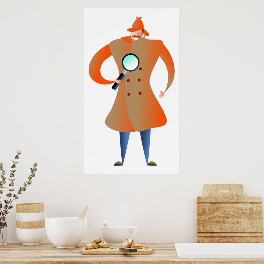 rechercheur poster (Keuken)