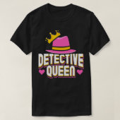 Rechercheur Queen T-shirt (Design voorkant)