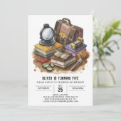 Rechercheur Schattige Mystery Birthday Kaart (Staand voorkant)