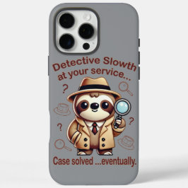 Rechercheur Sloth - Sloth Private Eye iPhone 16 Pro Max Hoesje
