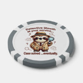 Rechercheur Sloth - Sloth Private Eye Poker Chips (Enkel)