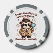 Rechercheur Sloth - Sloth Private Eye Poker Chips (Achterkant)