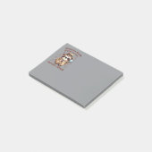 Rechercheur Sloth - Sloth Private Eye Post-it® Notes (Schuin)