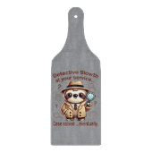 Rechercheur Sloth - Sloth Private Eye Snijplank (Voorkant)