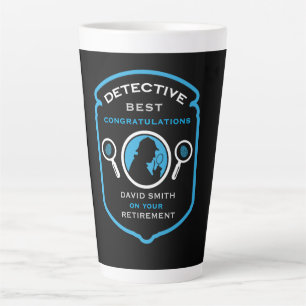 Rechercheur-thema Job Retirement Gift Latte Mok
