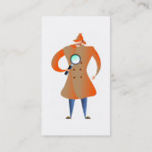 rechercheur visitekaartje (Achterkant)